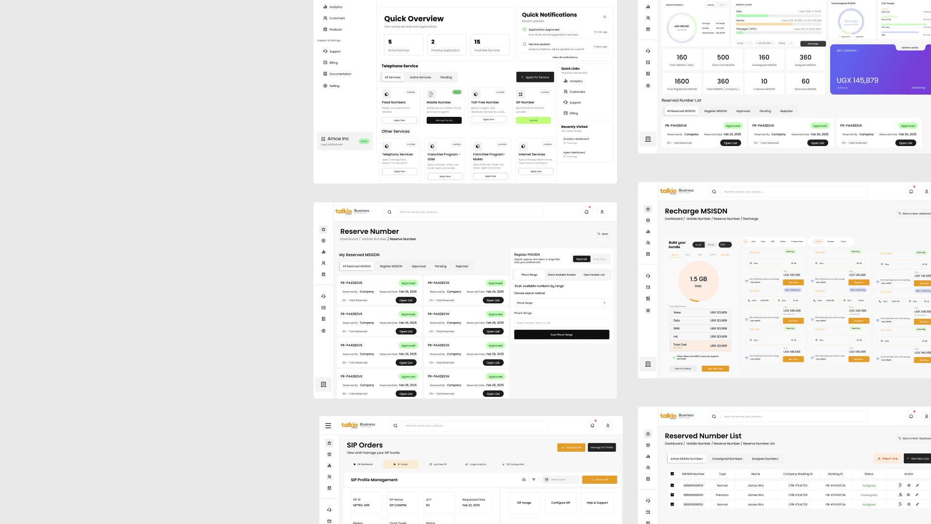 Building a nationwide telecom experience from Customer to Distrubutors